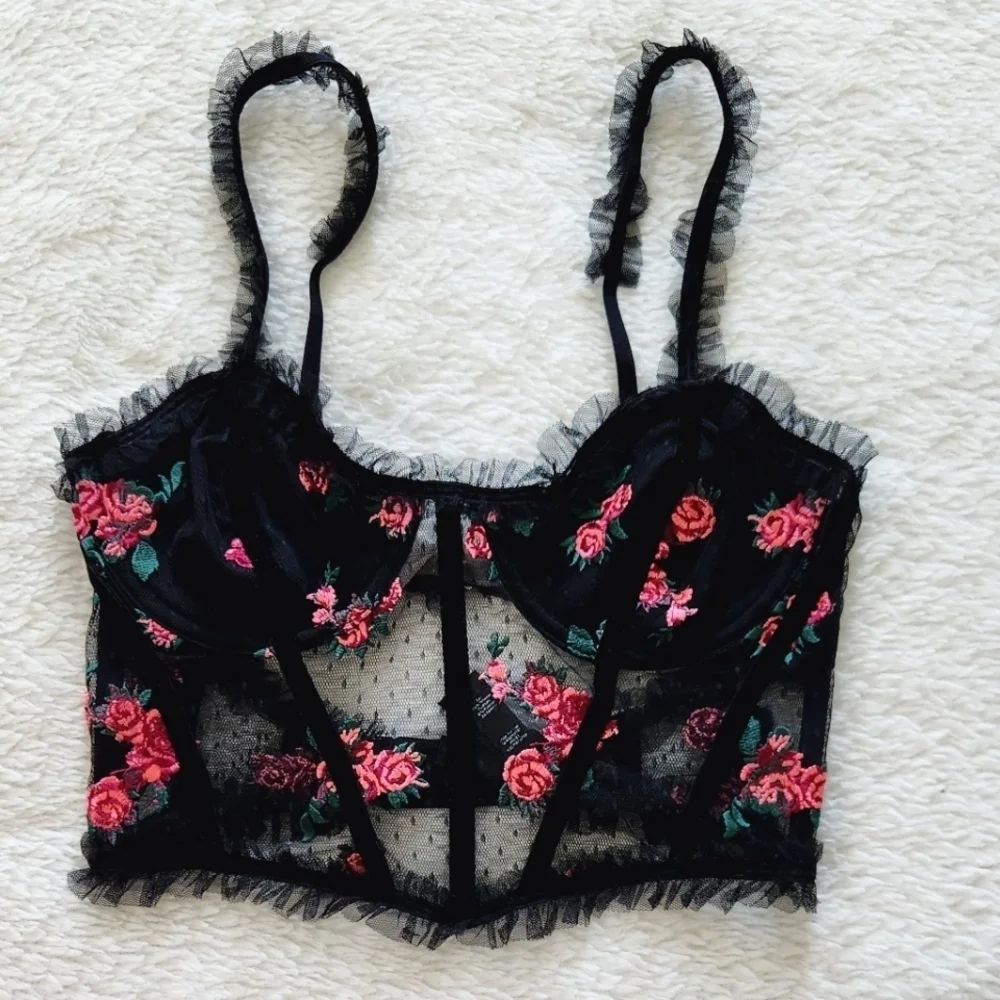 New!For‎ Love and Lemons Rosebud Bustier